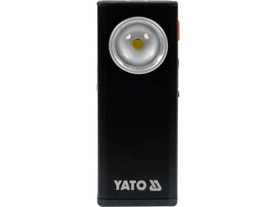 Yato YT-08556, 6 W, LED, IPX4, 1500 mAh, Sort, Frittstående arbeidslys