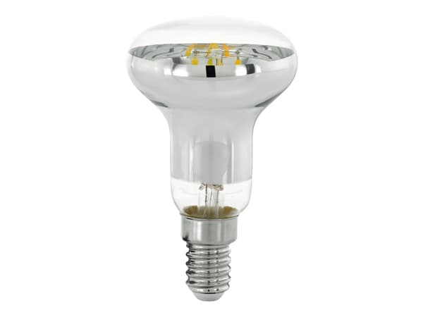 Eglo - LED-glödlampa - form: R50 - E14 - 4 W (motsvarande 32 W) - klass F - varmt vitt ljus - 2700 K - transparent
