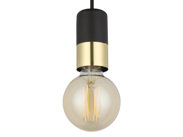 EGLO CALARI OPHÆNG E27 L1500 SORT/MESSING