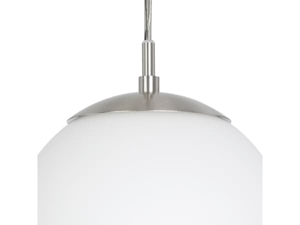 EGLO 900395, 3 lampor, E27, IP20, Nickel, Vit