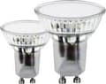 Miniatyrbilde 4 av 5: Eglo - LED-pære for søkelys - GU10 - 2.8 W (ekvivalent 25 W) - klasse F - varmt hvitt lys - 3000 K (en pakke 2)