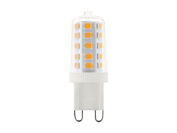 Eglo - LED-glödlampa - G9 - 3 W (motsvarande 30 W) - klass F - varmt vitt ljus - 3000 K
