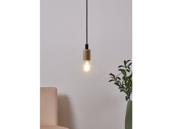 Eglo - LED-filamentlyspære - form: A60 - E27 - 4 W (ekvivalent 40 W) - klasse E - varmt hvitt lys - 2700 K