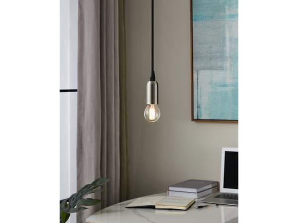 Eglo - LED-glödlampa med filament - form: P45 - E14 - 4 W (motsvarande 32 W) - klass F - varmt vitt ljus - 2700 K - transparent