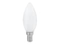 Miniatyrbild 1 av 5: Eglo - LED-glödlampa - form: C35 - E14 - 4 W (motsvarande 40 W) - klass E - varmt vitt ljus - 2700 K