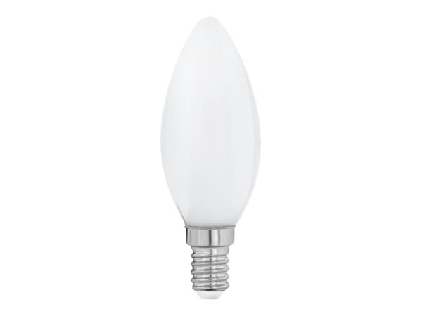 Eglo - LED-glödlampa - form: C35 - E14 - 4 W (motsvarande 40 W) - klass E - varmt vitt ljus - 2700 K