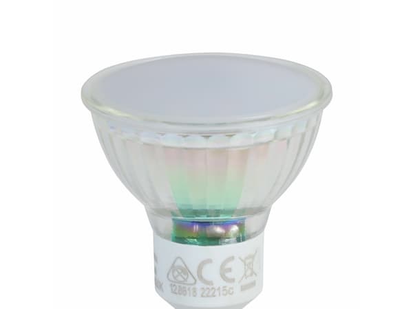 Eglo - LED-pære for søkelys - GU10 - 4.6 W (ekvivalent 35 W) - klasse F - hvitt lys - 4000 K (en pakke 2)