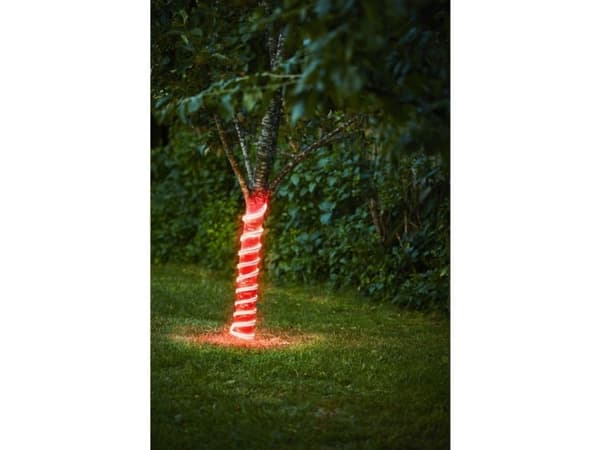 EGLO Flatneonled, Universale lysstriper, Utendørs, Rød, Plast, IP44, II
