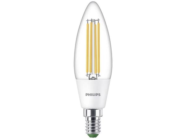 Philips Mignon og Lustre, 2,3 W, 40 W, E14, 485 lm, 50000 timer, Kjølig hvit