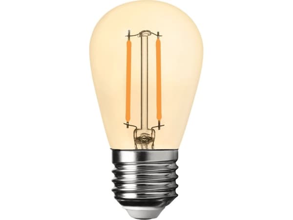 Eko-Light LED hehkulamppu 1W ST45 E27 2700K Amber (keltainen)