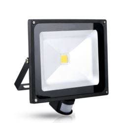 LED strålkastare 50W med sensor