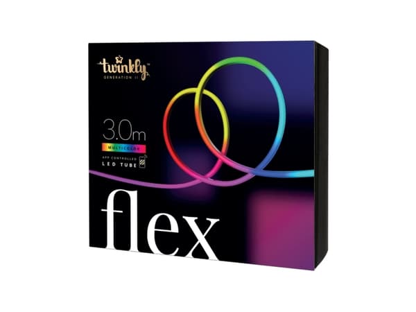 Twinkly Flex - Lysslynge - LED - 18 W - klasse G - RGB-lys - 15440 K - 3 m