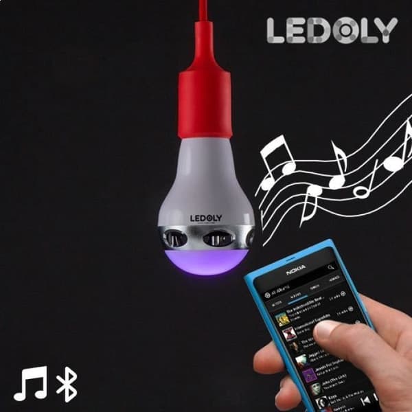 Glödlampa med fjärrstyrt Bluetooth flerfärgsljus