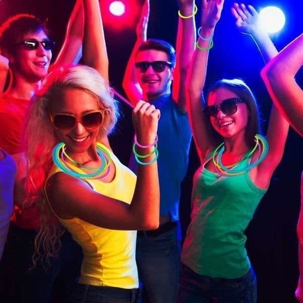 Glow sticks (15 st) armband och halsband