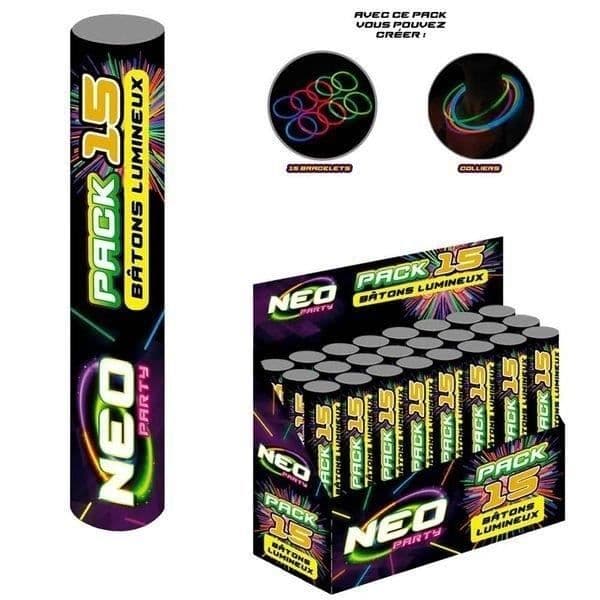 Glow sticks (15 st) armband och halsband