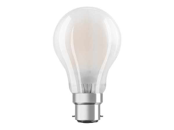 OSRAM LED STAR - LED-glödlampa med filament - glaserad finish - B22d - 6.5 W (motsvarande 60 W) - klass E - varmt vitt ljus - 2700 K