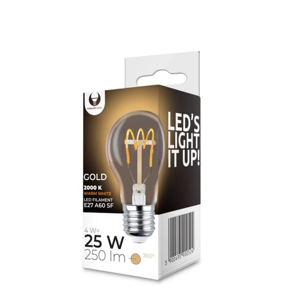 Filament LED-lampe - E27 - 4w - Retro lampe