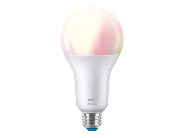 WiZ 8719514554634 LED-lampa (RGB) EEK E (A - G) E27 Globeform 19 W = 150 W RGBW (Ø x L) 60 mm x 110 mm dimbar, App-styrd 1 st