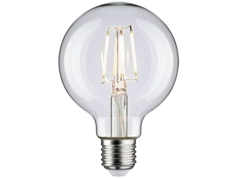 Paulmann 28955 LED (RGB)-lamp Energiklasse F (A - G) E27 4.8 W Neutralhvid (Ø x H) 80 mm x 120 mm 1 stk