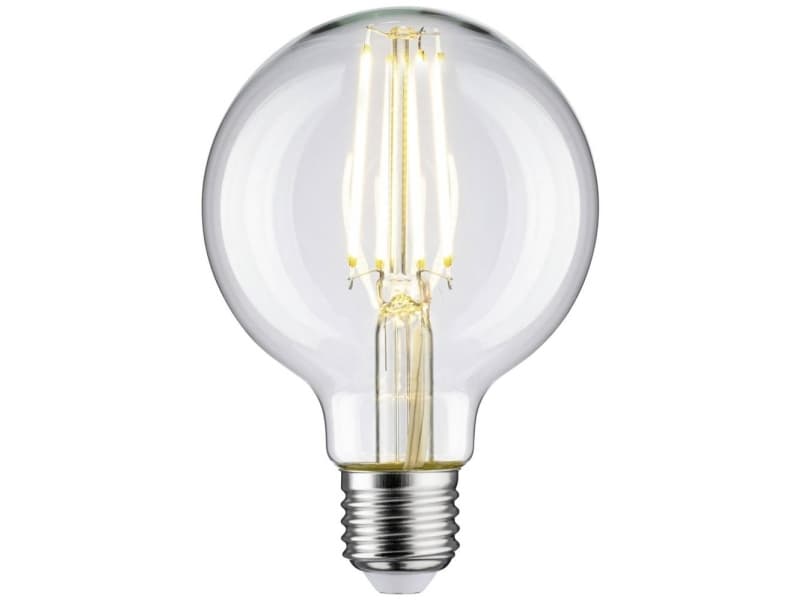 Paulmann 28956 LED (RGB)-lamp Energiklasse F (A - G) E27 7.5 W Varmhvid (Ø x H) 80 mm x 120 mm 1 stk