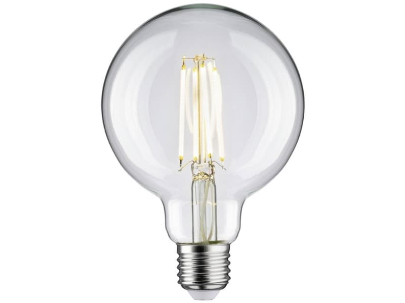 Paulmann 28957 LED (RGB)-lamp Energiklasse F (A - G) E27 7.5 W Varmhvid (Ø x H) 95 mm x 140 mm 1 stk