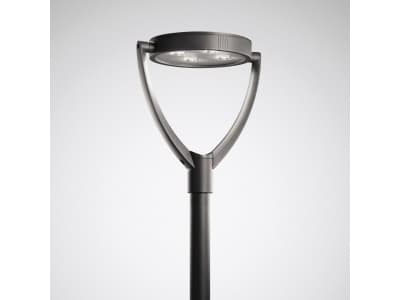 Trilux 2343300, Utomhus pelar-/stolpbelysning, Antracit, Gjuten aluminium, Glas, IP66, Trädgård, Trädgårdsgång, Gata, CE