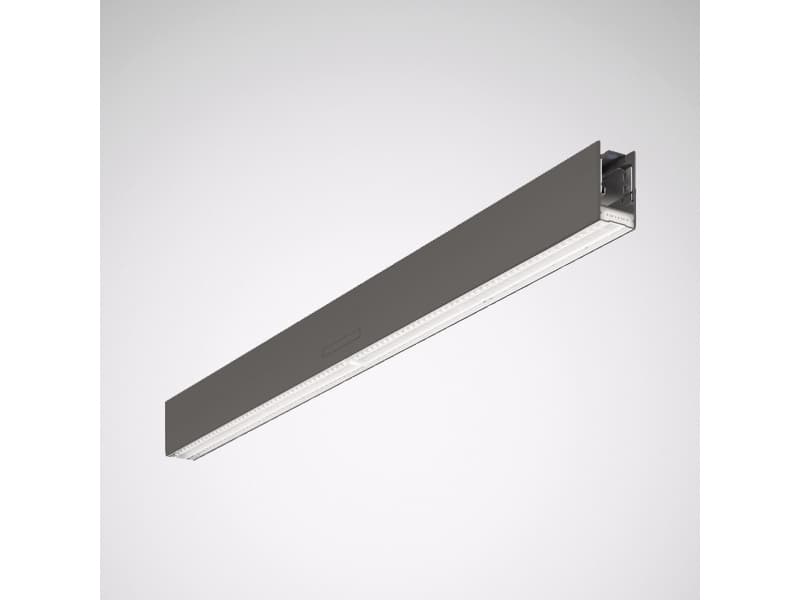 Trilux 6161840, Rektangulär, Tak, Surface mounted, Grå, Silver, Sjukhus, Kontor, Showroom, IP40