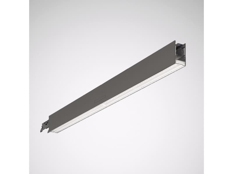 Trilux 6185940, Rektangulär, Tak, Ytmonterad, Grå, Silver, Sjukhus, Kontor, Showroom, IP40
