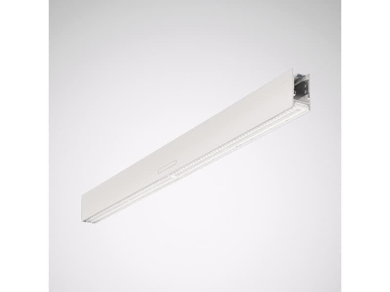Trilux 6158540, Rektangulär, Tak, Ytmonterad, Vit, Sjukhus, Kontor, Showroom, IP40
