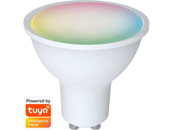 DENVER SHL-450 - LED - GU10 - 5 W - klasse G - RGB/hvitt lys - 2700 K