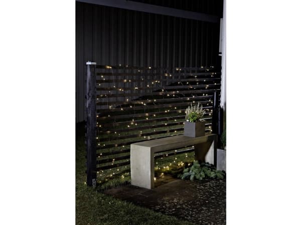 Konstsmide 3727-100, Girlang, Plast, Svart, 0,16 m