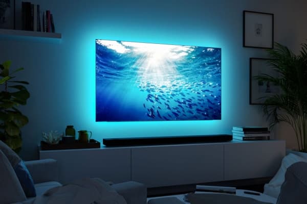 Paulmann MaxLED 250, Belysningslist för TV, Atmosfär, Vit, IP20, II, Multi