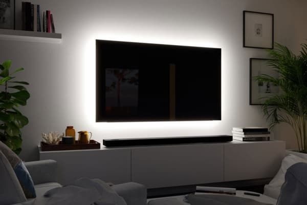 Paulmann MaxLED 250, Belysningslist för TV, Atmosfär, Vit, IP20, II, Multi