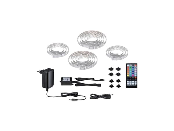 Paulmann LED stripe TV LED stripe MaxLED 250 TV65 tommer RGBW 3000K 22W 230/24V Hvit