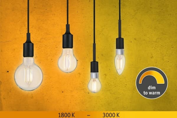 Paulmann LED-kilde 806lm E27 7W dimbar tilVarm 1800-3000K 230V