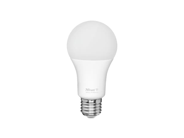 Trust Smart Home - LED-lyspære - E27 - klasse A+ - hvitt lys - 1800-6500 K - hvit (en pakke 2)