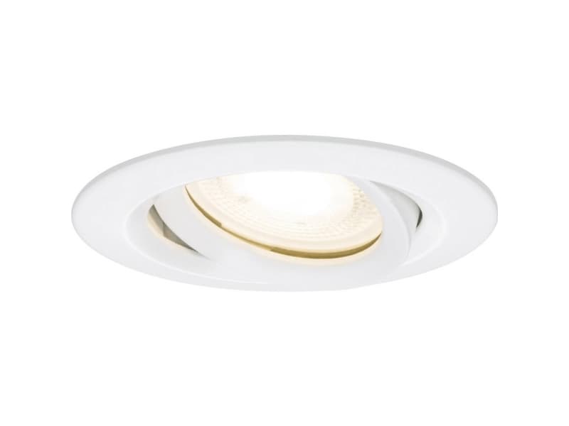 Paulmann Recessed luminaire Nova premium IP65 movable LED 3x7W 230V GU10 51mm White/Aluminum