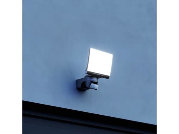 STEINEL XLED home 2 XL S, Sort, Hvit, IP44, Plast, II, LED, 19,3 W