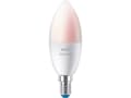 Miniatyrbilde 5 av 5: WiZ Colors - LED-lyspære - form: C37 - mattslipt finish - E14 - 4.9 W (ekvivalent 40 W) - klasse F - flerfarget/dagslys til varmt hvitt lys - 2200-65