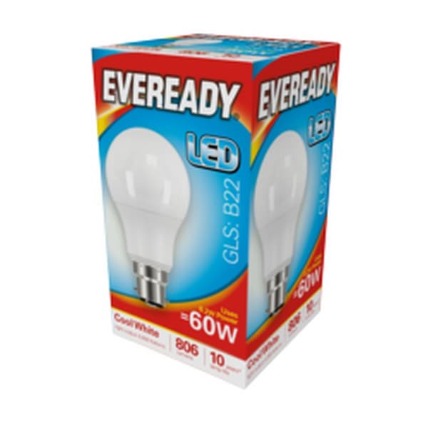 Eveready LED GLS Bulb White One Size