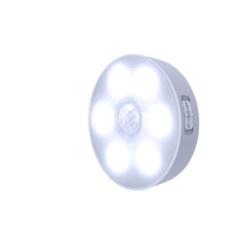 USB-lading LED nattlys Hvit