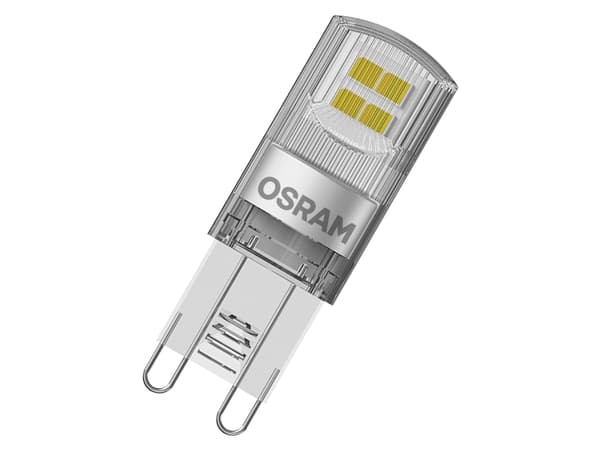 OSRAM 40580758049 LED-lampa (RGB) Energiklass F (A - G) G9 Specialsats 1,9 W = 20 W Varmvit (Ø x H) 15 mm x 15 mm 5 st