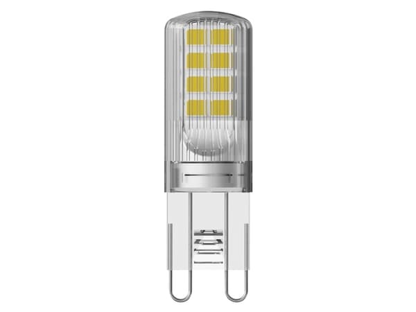 OSRAM 40580758063 LED-lampa (RGB) Energiklass E (A - G) G9 Specialsats 2,6 W = 30 W Varmvit (Ø x H) 15 mm x 15 mm 5 st