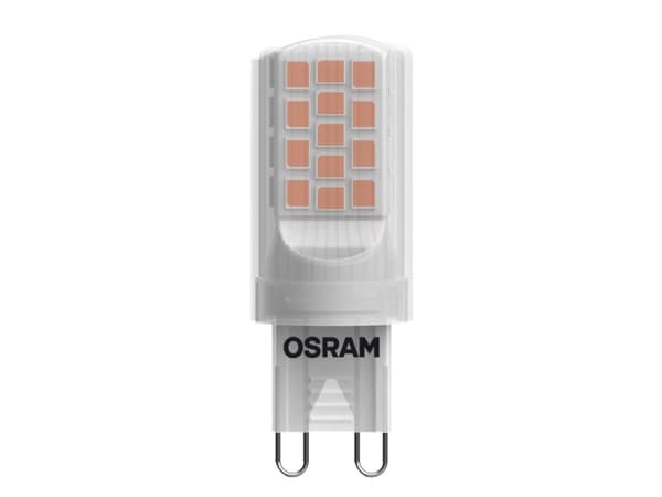 OSRAM - LED-lyspære - form: kapsel - mattslipt finish - G9 - 4.2 W (ekvivalent 37 W) - klasse F - varmt hvitt lys - 2700 K