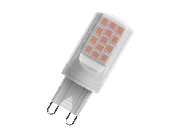 OSRAM - LED-lyspære - form: kapsel - mattslipt finish - G9 - 4.2 W (ekvivalent 37 W) - klasse F - varmt hvitt lys - 2700 K