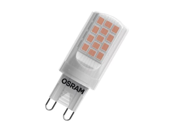 OSRAM - LED-lyspære - form: kapsel - mattslipt finish - G9 - 4.2 W (ekvivalent 37 W) - klasse F - varmt hvitt lys - 2700 K