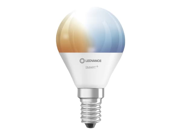 LEDVANCE SMART+ - LED-glödlampa - form: P46 - E14 - 4.9 W (motsvarande 40 W) - klass F - tonbar vit - 2700-6500 K - vit