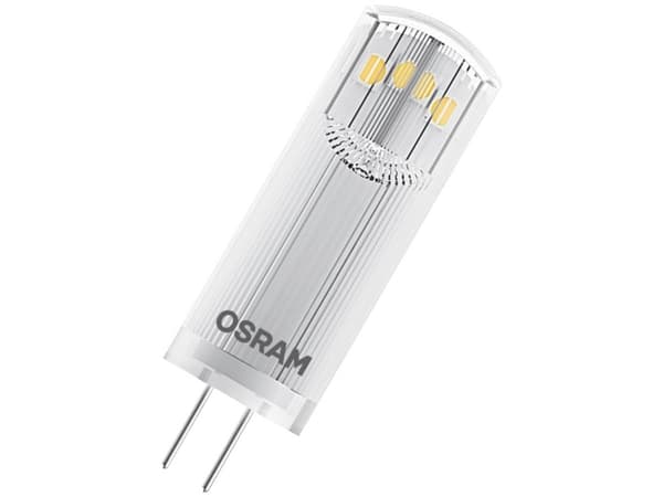 OSRAM 4058075758025 LED (RGB) lampe EEK F (A - G) G9 Spesialsett 1,8 W = 20 W Varm hvit (Ø x H) 13 mm x 13 mm 5 stk.