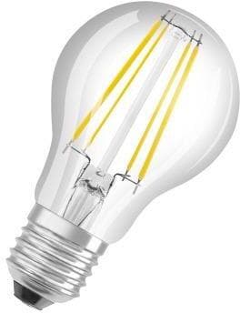 OSRAM - LED-glödlampa med filament - form: A60 - klar finish - E27 - 4 W (motsvarande 60 W) - klass A - varmt vitt ljus - 3000 K