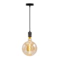 Miniatyrbild 4 av 6: 3-pack E27 dimbar XXXL LED-lampa med spiralfilament och bärnstensfärgat glas - Ø200
